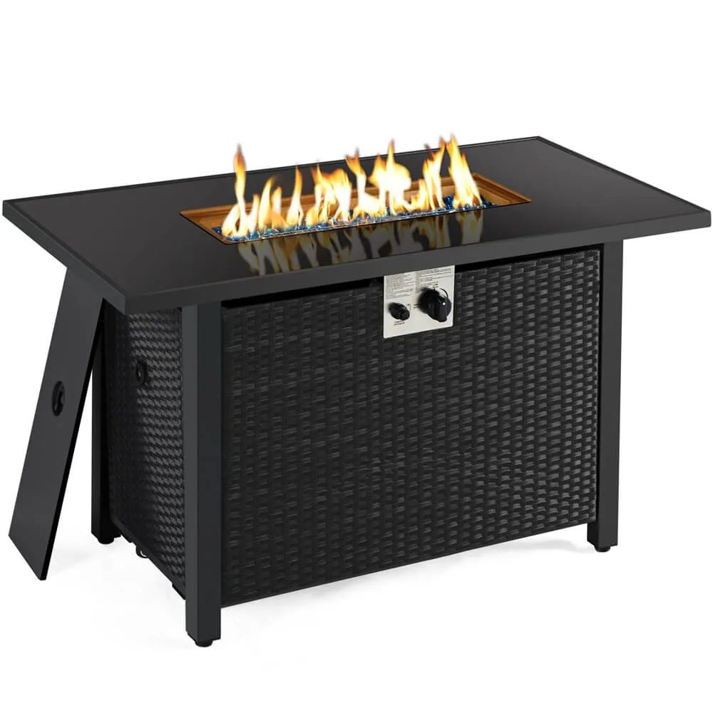 Yaheetech 43 Inch Propane Fire Pit Table