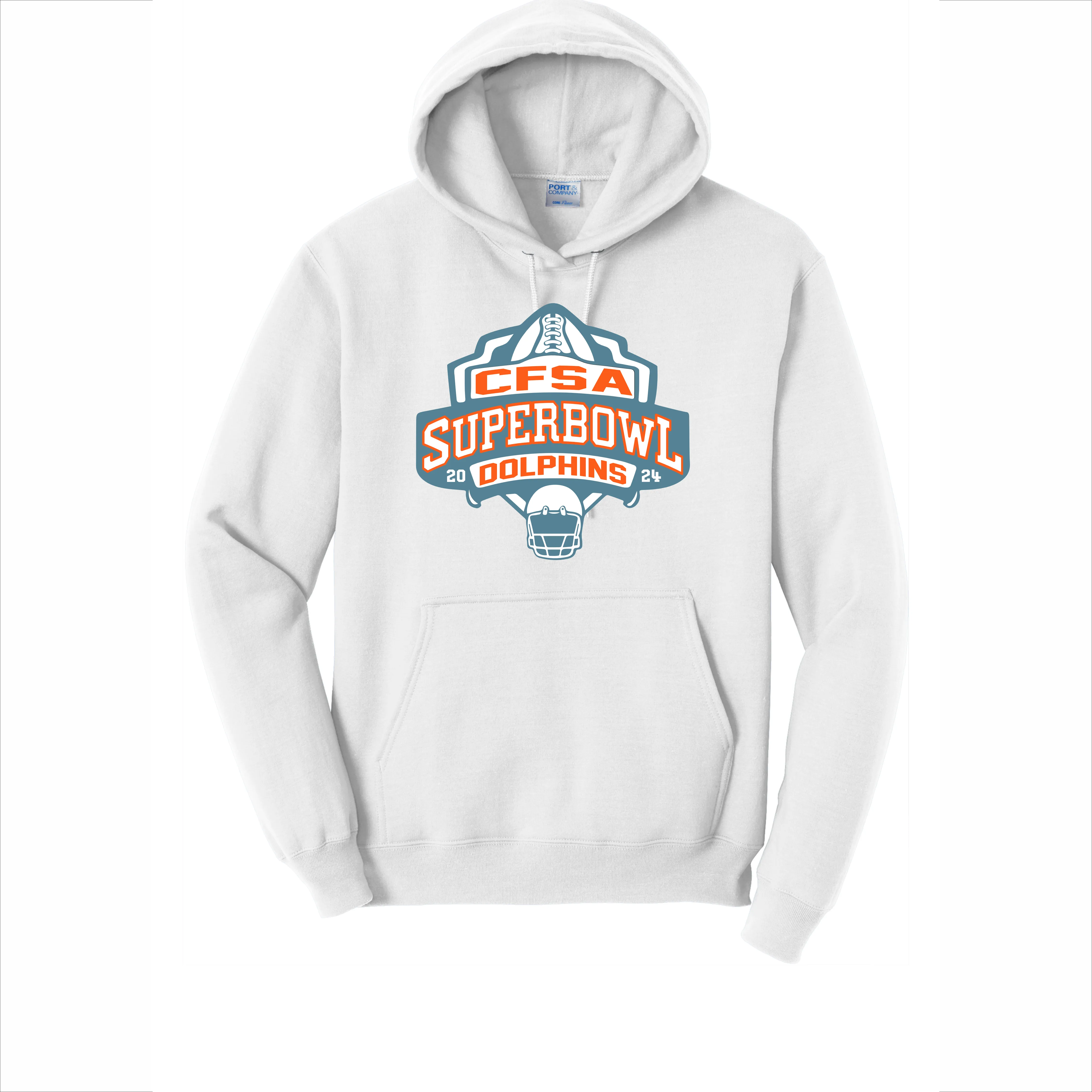 YOUTH-CFSA- Dolphins Superbowl Hoodie 2024