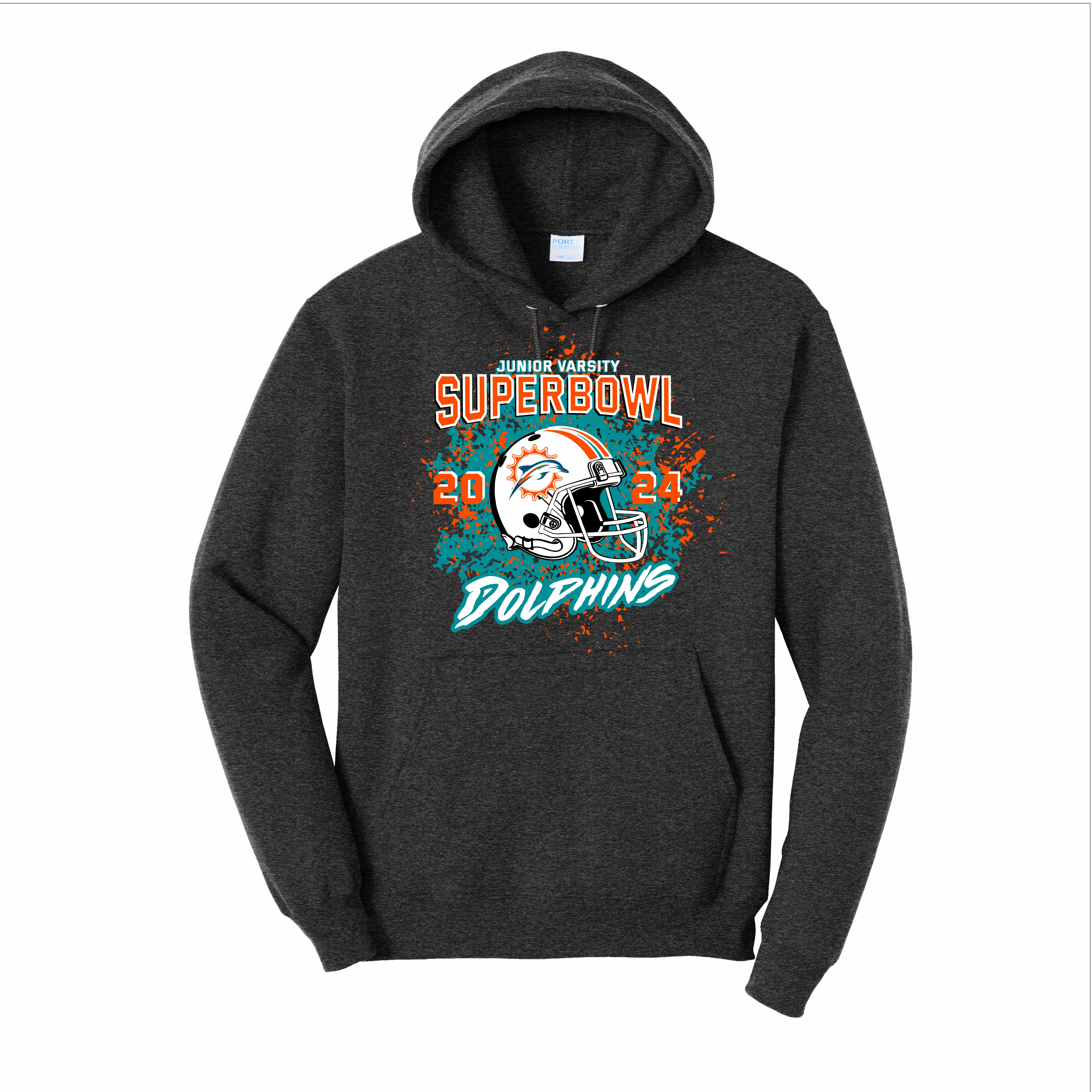 YOUTH-CFSA- Dolphins Superbowl Hoodie 2024